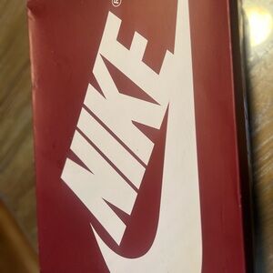 Nike Red and White Shoe Box